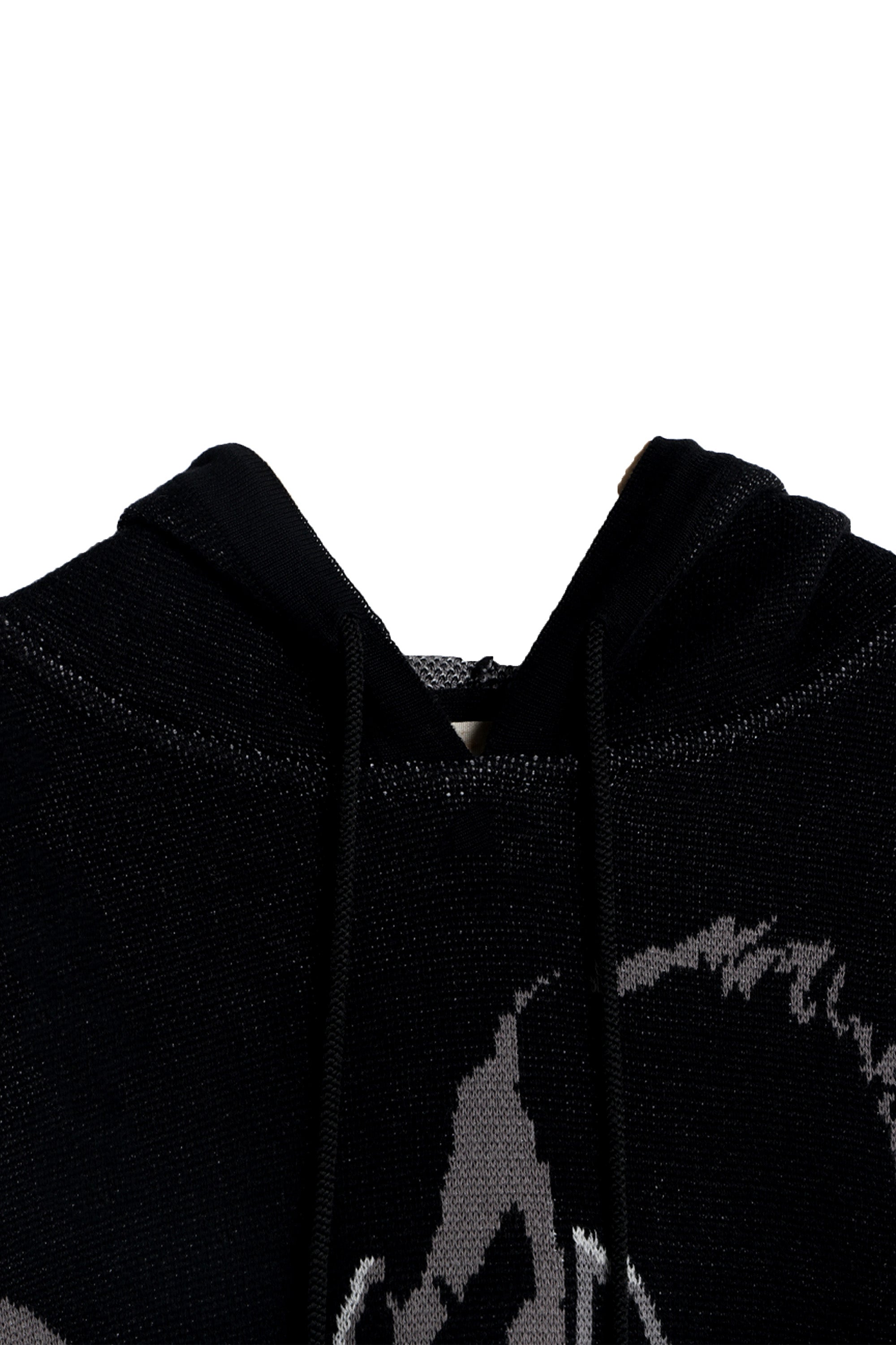 Alpha Knitted Jacquard - Hoodie