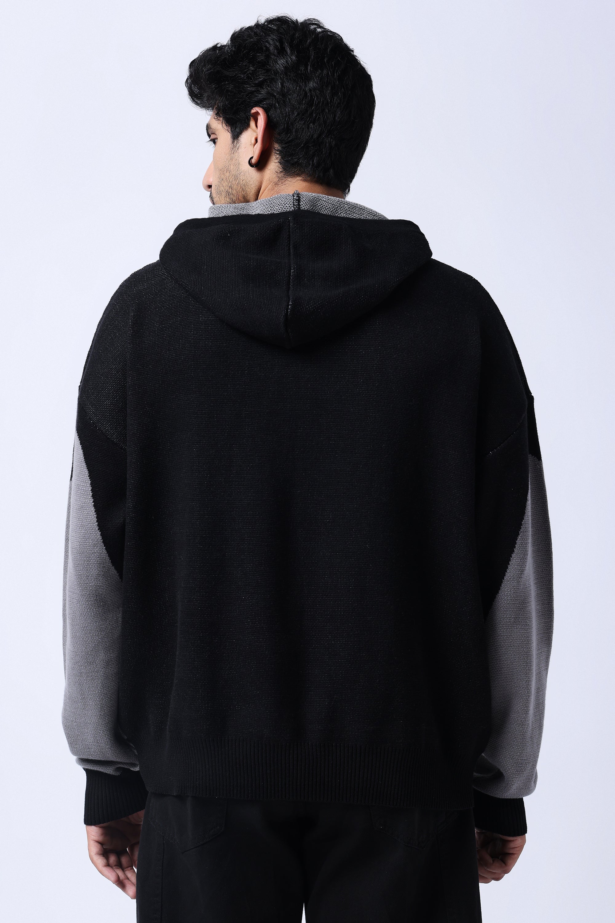 Alpha Knitted Jacquard - Hoodie